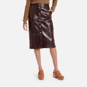 Rachel Comey X Target Textured Croc Skirt